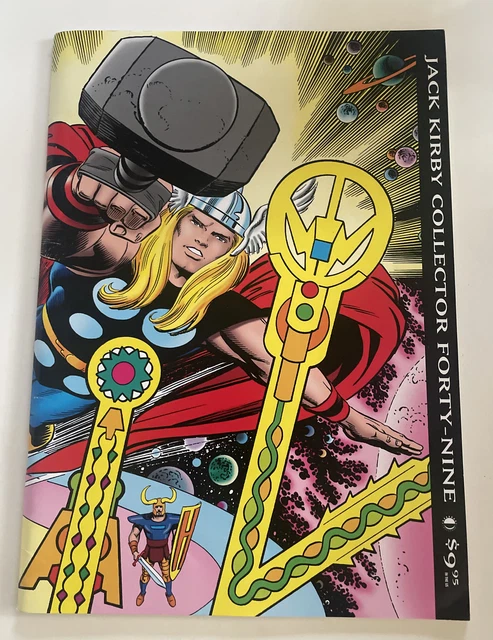 Jack Kirby Collector #49 2007 Magazine Thor Cover Comic Book Art Nm Rare
