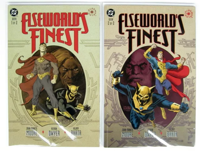 Elseworld's Finest #1-2 Complete Set Batman Superman DC Comics 1997