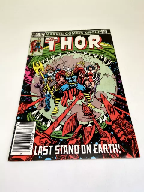 The Mighty-Thor-#327-Jan-1982--Marvel Comic In Plastic Sleeve