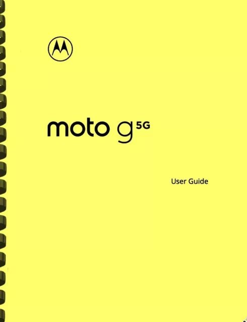 Motorola Moto 5G Phone OWNER'S USER MANUAL