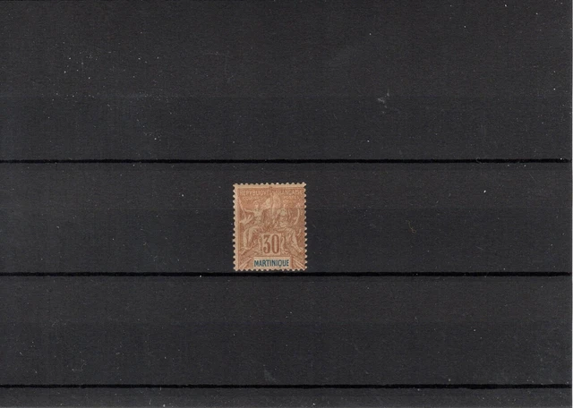 Timbre Martinique France Colonie 1892 N°39 Neuf* Mh