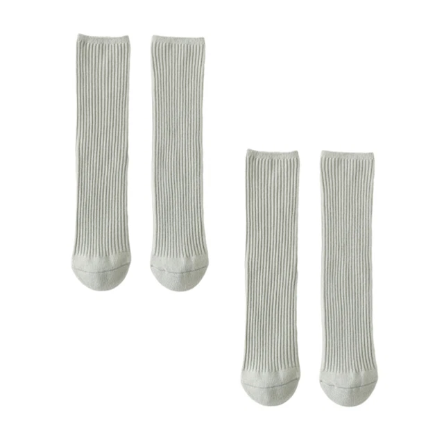 2 Pairs Knee High Socks Girl Socks Boys Socks Parent-child Socks 6