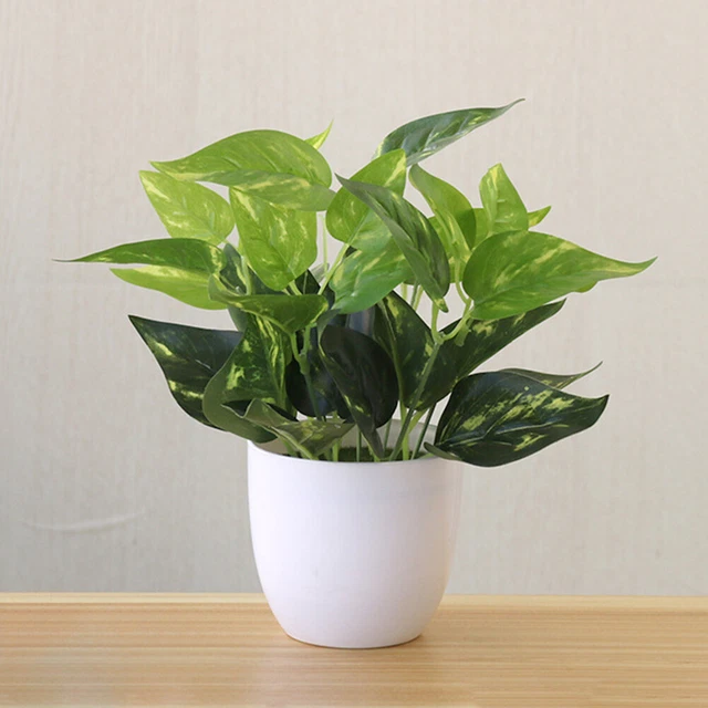 Follaje artificial planta colores vibrantes decoración simulación ornamental vívida