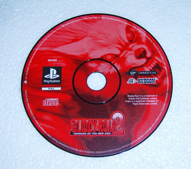 Blood Rage Ps2 BLOODY ROAR 2 PSX ps1 ps2 ps3 Sony Playstation TOP Beat em Up Pal RAR ...