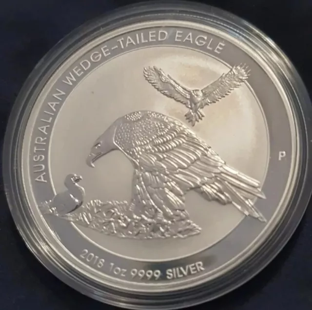 2018 Australien $ 1 ** Keilschwanzadler ** 1 Oz 0,999 Silbermünze