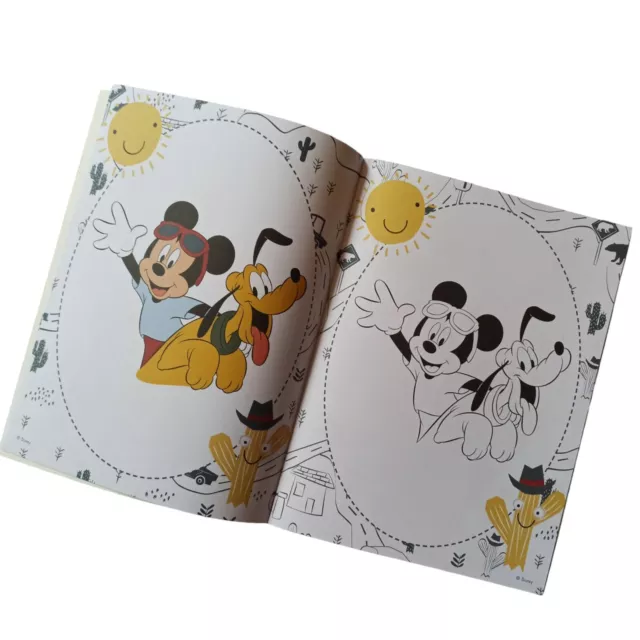 Malbuch Disney  Multicolor DIN A4 Ausmalheft Malen Kinder 2