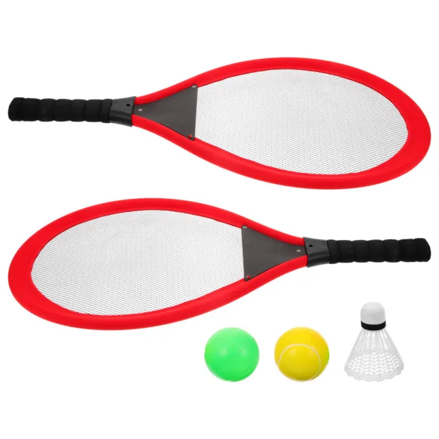 1 ensemble de raquette de Badminton en plein air, jouet interactif de Tennis,