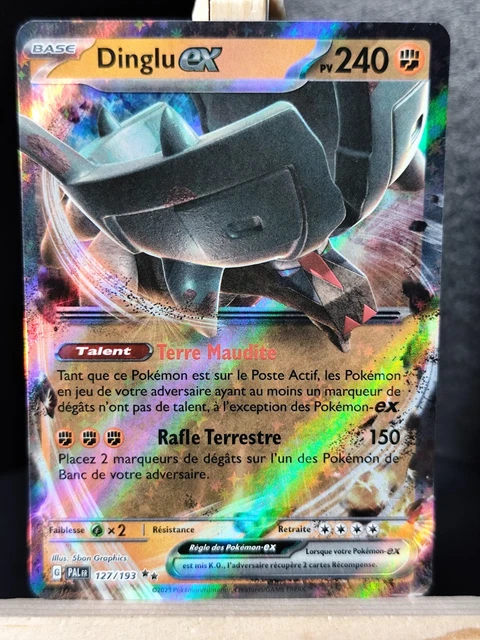 Carte Pokémon Dinglu ex 275/193 de la série Évolutions à Paldea en vente au meilleur prix Carte Pokémon Dinglu ex 275/193 de la série Évolutions à Paldea en vente au meilleur prix