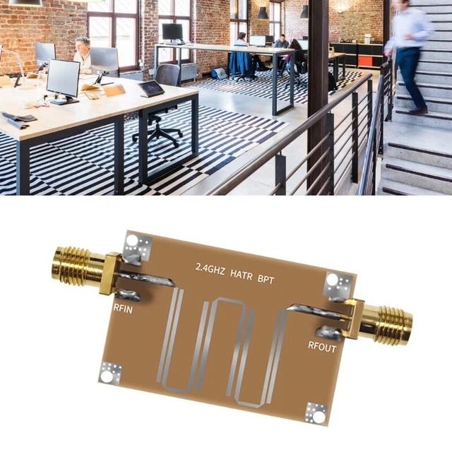 Improve Signal Quality with 2.4GHZ Microstrip Bandpass Filter Replace Accessory 3