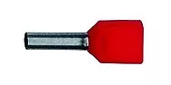 Klauke ZW-Aderendhülse 1qmm 10mm Isoliert Polypropylen(PP) rot... 100... 87110