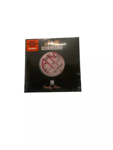 Sex Pistols - God Save The Queen / ,No Feeling - 17.8cm Silber Vinyl - A&M