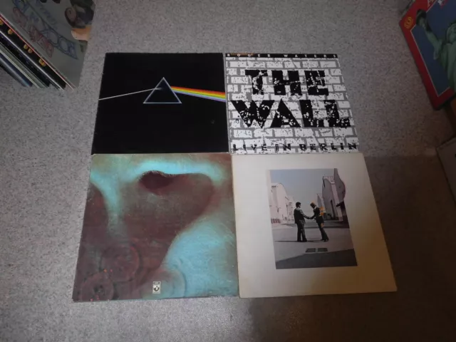 Konvolut von 5 Rock LP`s Pink Floyd (bitte siehe Foto)