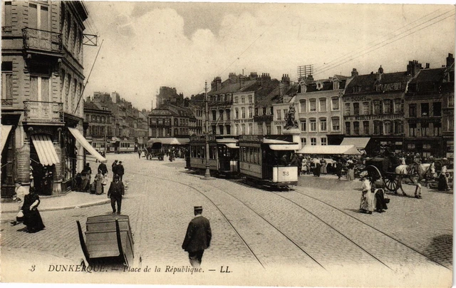 CPA DUNKERQUE - Place de la Republique (205316)