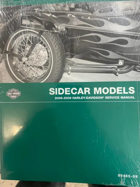2006 2007 2008 2009 Harley Davidson Sidecar Models Service Shop Manual 99485-09