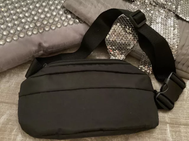 FESTIVAL Bum Tasche schwarz Geld Gürtel Fanny Pack Urlaub Reise Sport Geldbörse Geldbörse