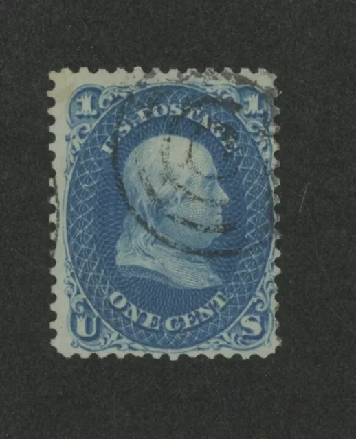 Mr Fancy Cancel Sc 63 Used 1c F/VF Cat $45