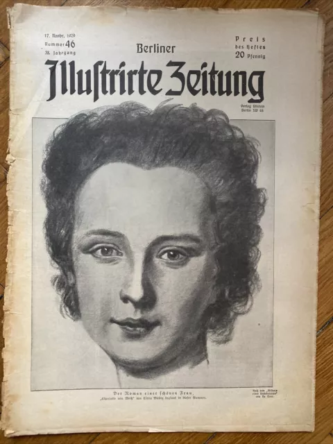 Berliner Illustrierte Zeitung 17. November 1929 #46 Opel Werbung Tibet