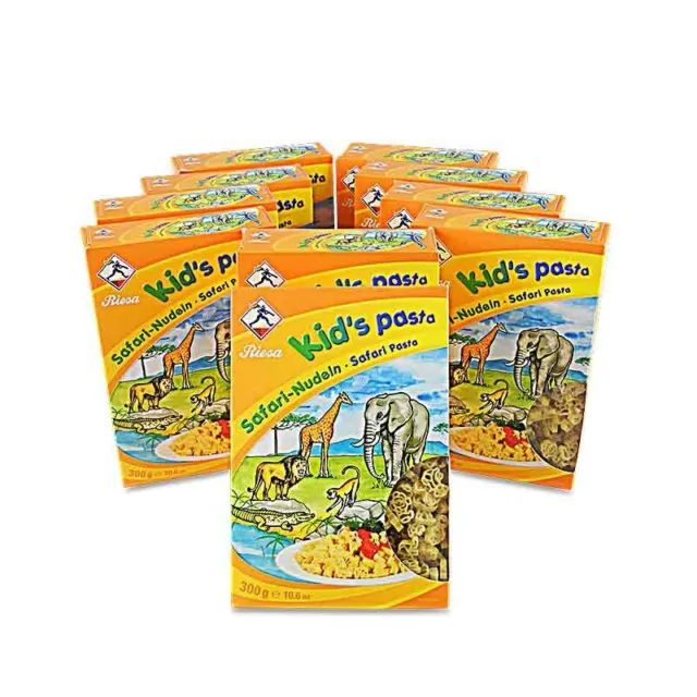 (7,66€/1kg) Kid's Pasta Safari-Nudeln 10er Pack (10 x 300 g)