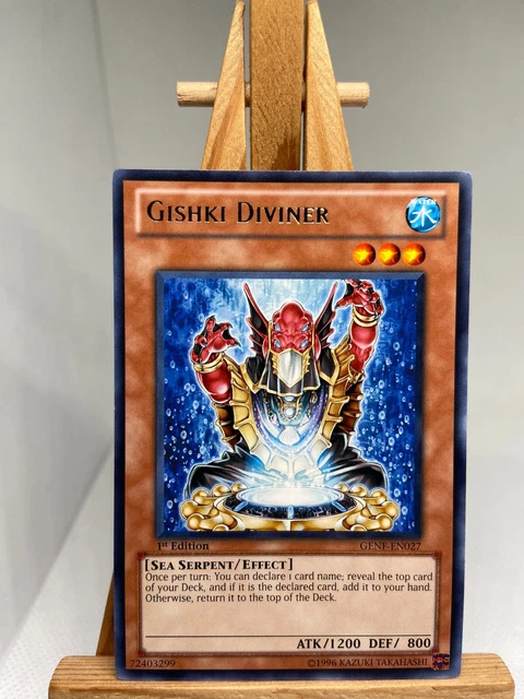 Yu-Gi-Oh! Gishki Diviner (GENF-EN027) - 1st Edition Rare - Generation Force