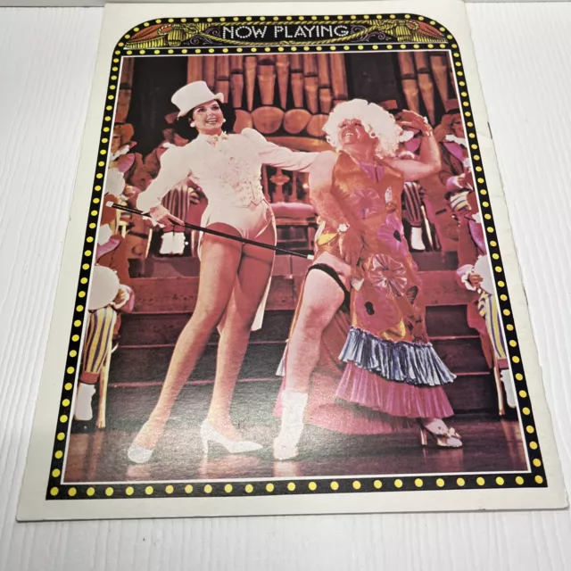 SUGAR BABIES Broadway theatre program THE BURLESQUE MUSICAL with Ann Miller 1979 2