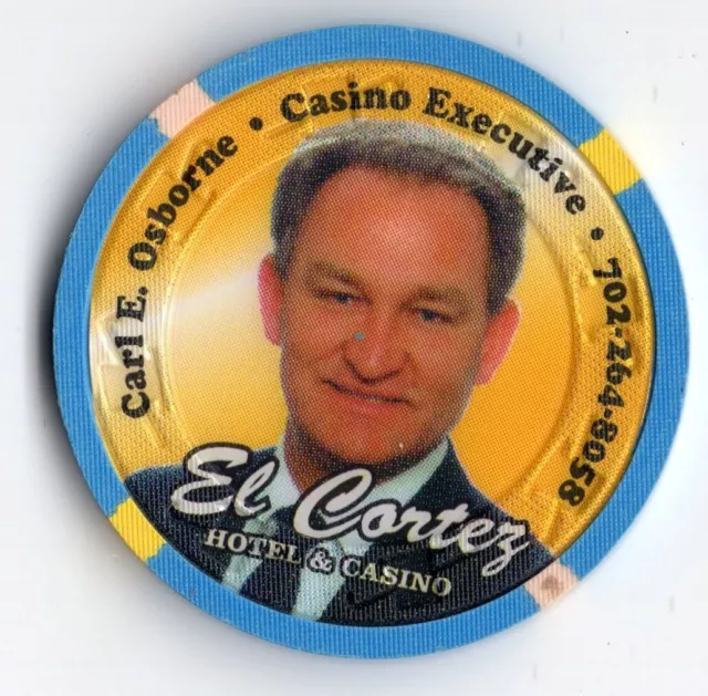 Las Vegas Casino Poker Chip: El Cortez