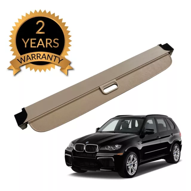 Bmw X5 E70 Rear Parcel Shelf Boot Load Luggage Cover Blind Beige (2007-2013) New