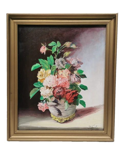 Huile Sur Toile Signee Et Encadree Belle Vue De Grimaud, Provence | Peinture sur toile Huile Sur Toile Signee Et Encadree Belle Vue De Grimaud, Provence | Peinture sur toile