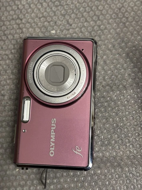 OLYMPUS FE-4000 PINK 12.0 MP Digital Camera $187.89 - PicClick CA