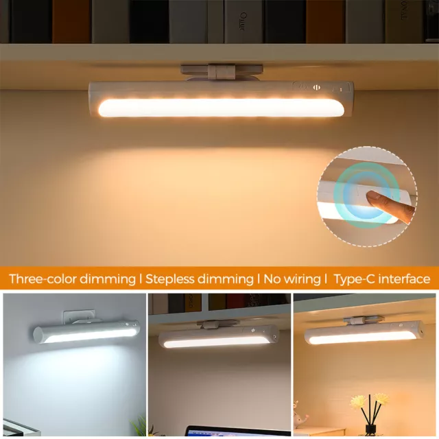 LED Unterbau-Leuchte Küchen Aufbau-Strahler Magnet Lichtleiste Schrank Dimmbare