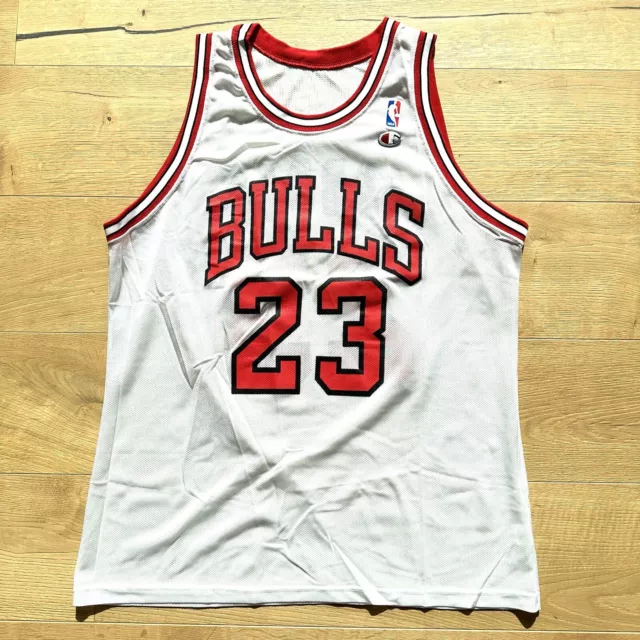 Neuf Champion Michael Air Jordan Chicago Bulls NBA Maillot Basketball XL 48