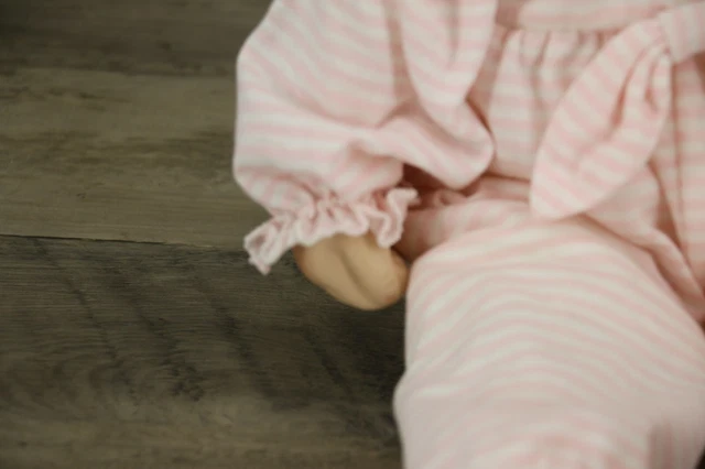Heritage Signature Collection Porcelain Baby Doll in Striped Outfit 5