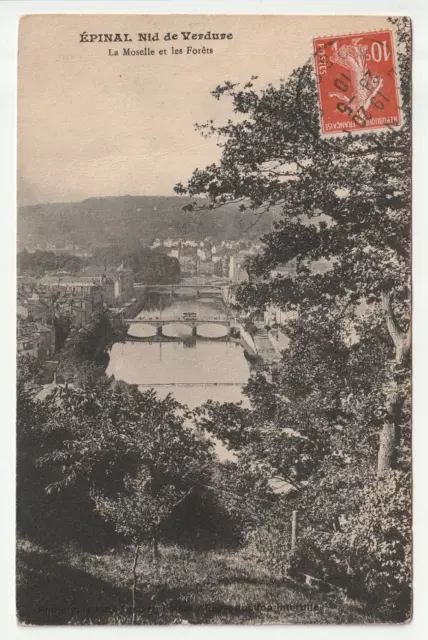 EPINAL - Vosges - CPA 88 - Nid de verdure - Moselle et Forets