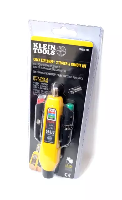 Klein Tools VDV512-101 Coax Explorer 2 with Remote Kit - Fast Shipping!!! 2