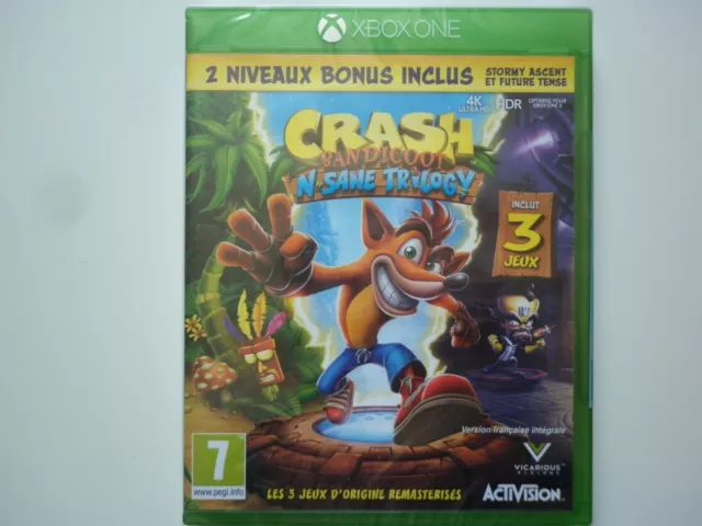 Crash Bandicoot N.Sane Trilogy Jeu Vidéo Xbox ONE