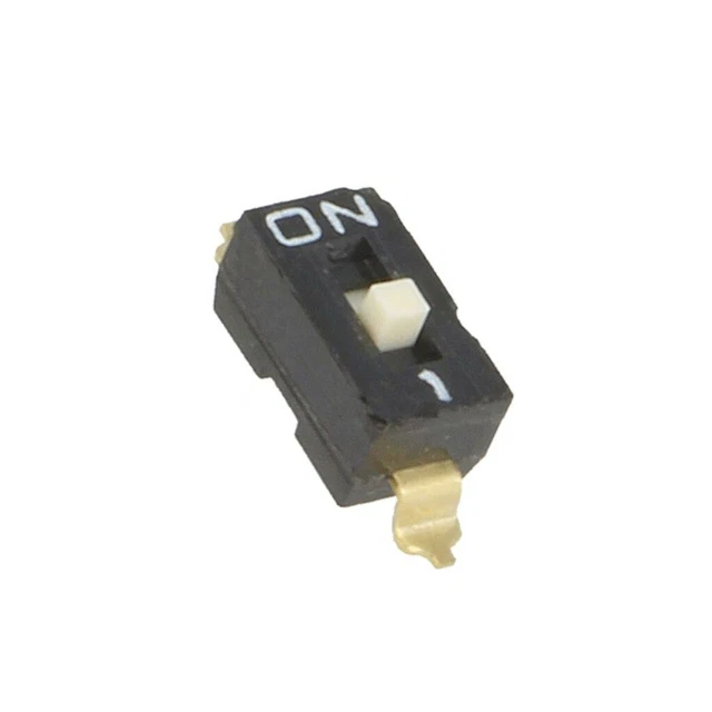2 interruttori A6S-1104-H: DIP-SWITCH numero sezioni: 1 ON-OFF 0,025A/24VDC OMRON