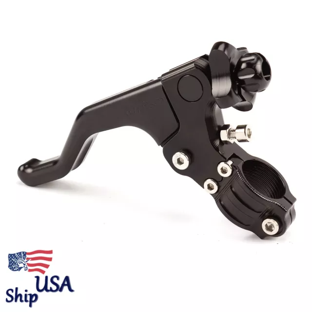 Balck Short Performance Stunt Cable Clutch Lever For CBR600RR 2007-2015 14 13 12