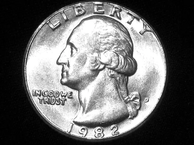 1982-D Washington Quarter --- Choice Uncirculated