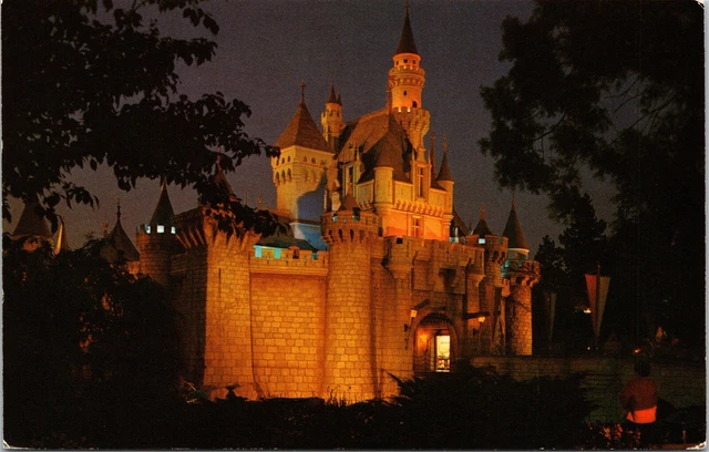 Disneyland Sleeping Beauty's Castle Fantasyland Entrance Unposted Postcard