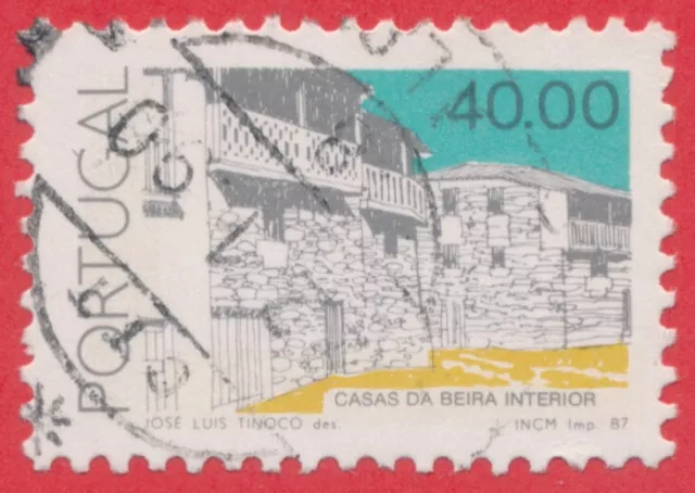 Briefmarken LOT Portugal - Architektur Bauwerke - gestempelt (12 Marken) 3