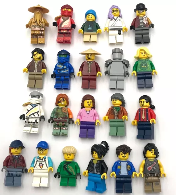 Lego New Ninja Minifigures from NINJAGO City Gardens  71741 Set YOU PICK!!