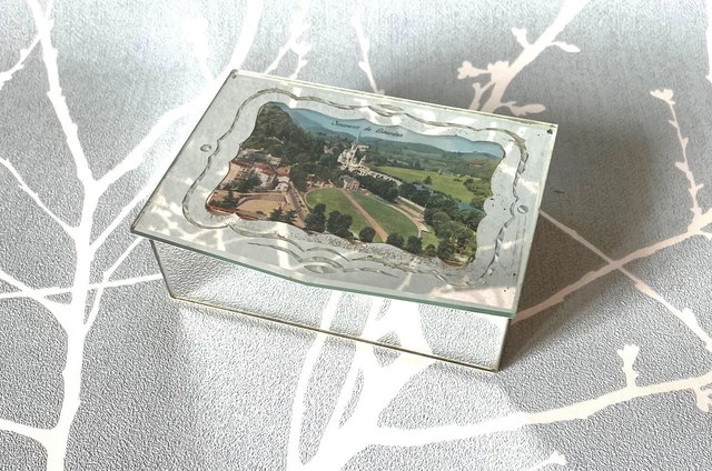 ANCIENNE BOITE A BIJOUX MIROIRS PHOTO SOUVENIR JEWEL Box Vintage Mirror Revdgvtmxftdv0pf ANCIENNE BOITE A BIJOUX MIROIRS PHOTO SOUVENIR JEWEL Box Vintage Mirror Revdgvtmxftdv0pf