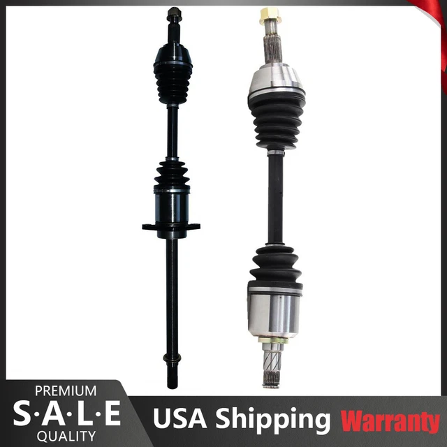 Front Left Right Pair CV Axle Joint Shaft For 2009-2014 Nissan Maxima S SV 3.5L