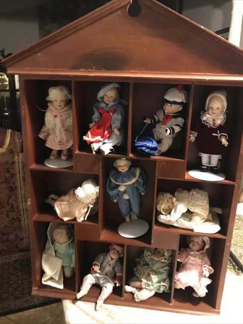 11×Vtg ASHTON DRAKE YOLANDA BELLO Mini Porcelain Dolls PICTURE PERFECT BABIES 6"