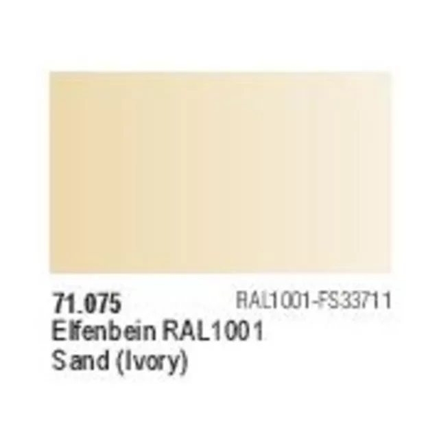 Vallejo Model Air Paint Sand (Ivory) New