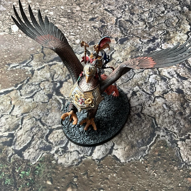 Warhammer Karl Franz sur Griffon Empire The Old World