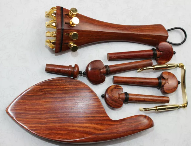 1 set high quality rosewood Violin parts 4/4 full size, violin accessories