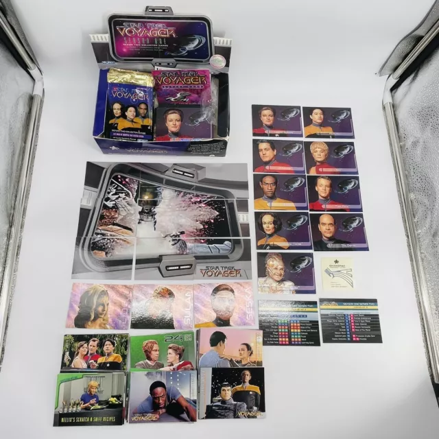 170+Lot  Vtg 1996 Skybox Star Trek Voyager Season One Series 2 Collector Cards