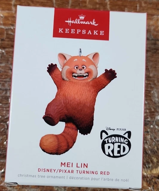 HALLMARK KEEPSAKE ORNAMENT 2022 Mei Lin Disney Pixar Turning Red £10.89