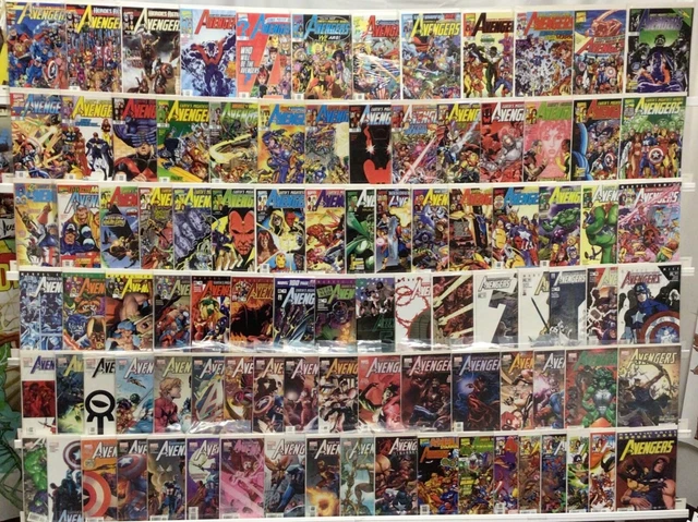 Marvel Comics Avengers Vol 3 Run Lot 1-85 Plus Annual ‘98-‘01, Dominion Factor