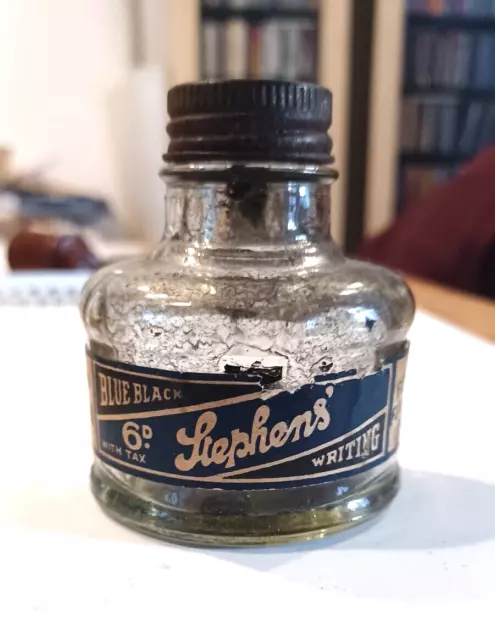 Vintage Stephens empty Ink bottle